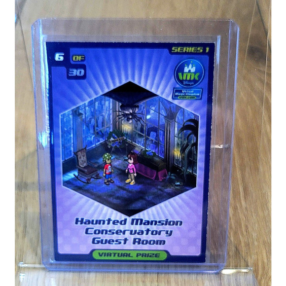 Rare Virtual Magic Kingdom VMK Haunted Mansion Conservatory Room - Picture 1 of 2